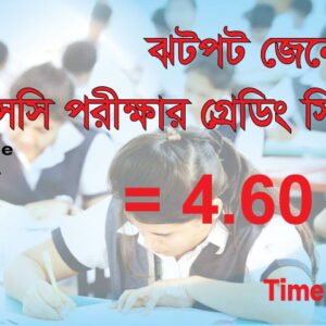 এসএসসি পরীক্ষার গ্রেডিং সিস্টেম 2025, কিভাবে মানবন্টন করা হবে
